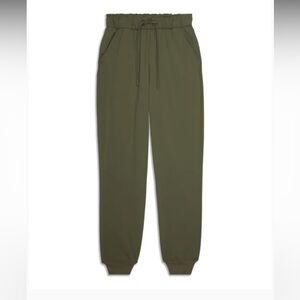 Lululemon Stretch High Rise Jogger Dark Olive